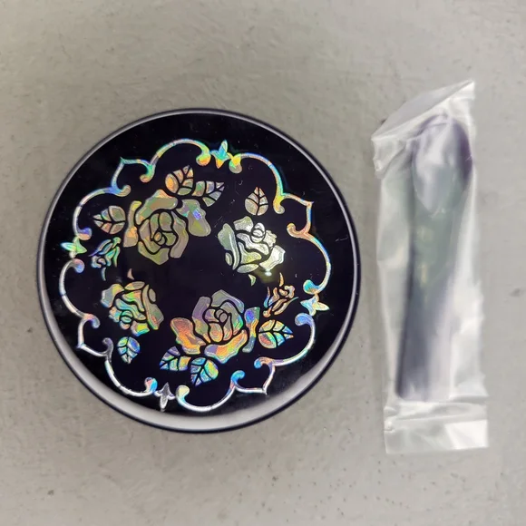 💸SOLD💰_🛑_💜ANNA SUI LUXURY FACE POWDER CASE MOP [BNIB]💜 - Picture 4 of 15